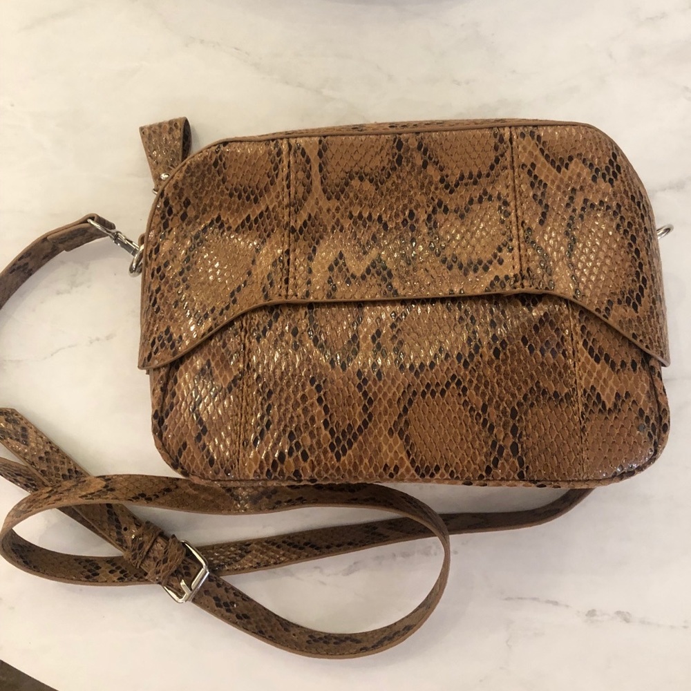 Snakeskin Crossbody